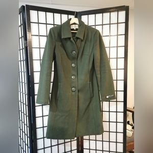 Fairweather Green Wool Coat